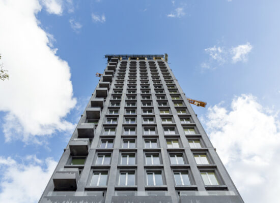 Zicht DRDH Architects London; Triple Living; Nieuw Zuid Antwerpen